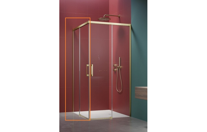 Душова кабіна (половина) Idea 6 Brushed Light Gold KDD 110 ліва RADAWAY - Зображення 217343251-544d5.jpg