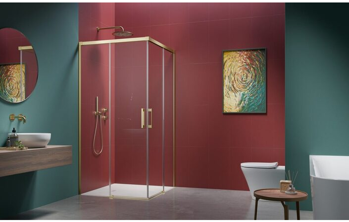 Душова кабіна (половина) Idea 6 Brushed Light Gold KDD 110 ліва RADAWAY - Зображення 217343251-d7446.jpg