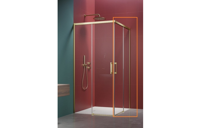 Душова кабіна (половина) Idea 6 Brushed Light Gold KDD 90 права RADAWAY - Зображення 217343252-db5b3.jpg