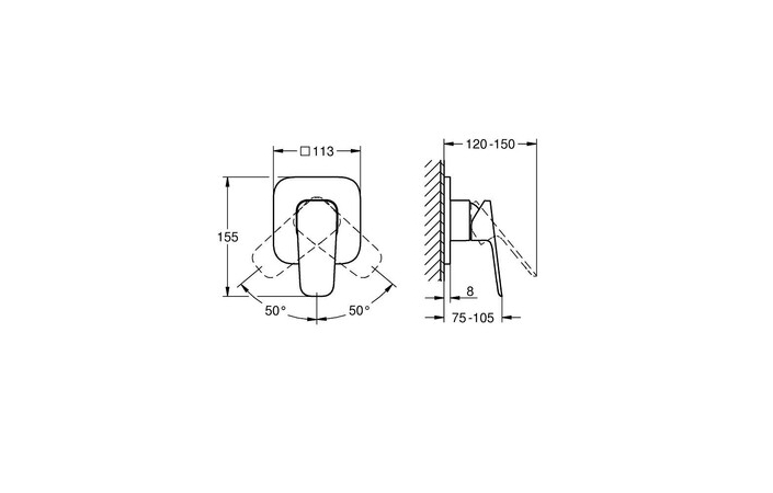 Змішувач Cubeo 1018300000 Grohe - Зображення 217976476-789ad.jpg