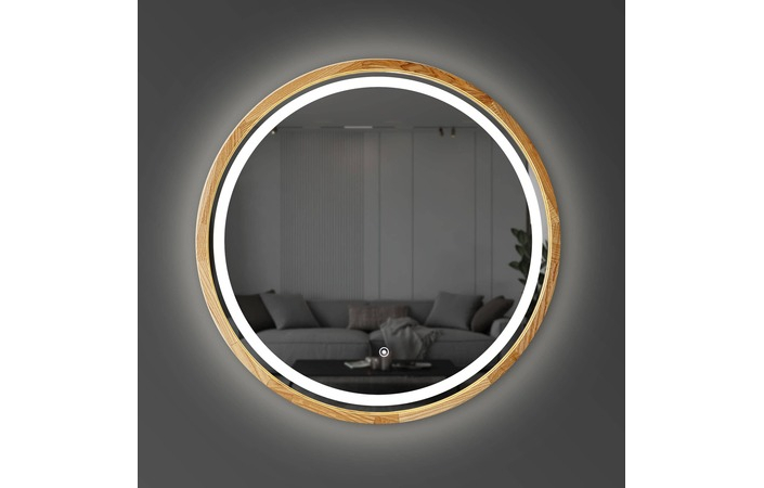 Дзеркало Perfection LED 800 Natural Oak Luxury Wood - Зображення 218758870-2ed9e.jpg