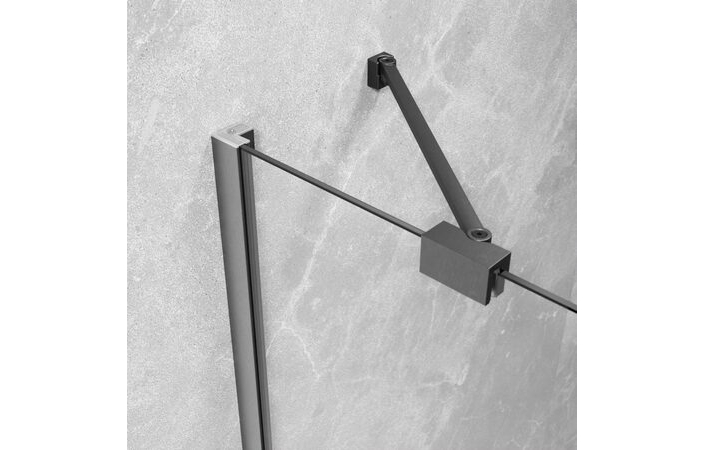 Шторка для ванни Idea 6 PNJ II 60 Brushed GunMetal RADAWAY - Зображення 218890172-e3564.jpg