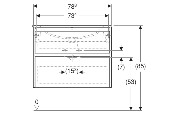 Шафка з умивальником 60 Selnova Square Slim rim 504.139.JK.1 Geberit - Зображення 219153878-ed8ab.jpg