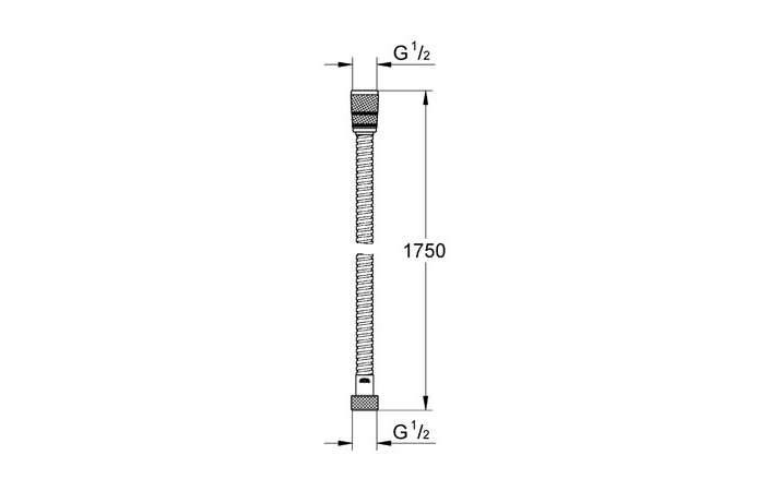 Душевой шланг 1750 мм Rotaflex Metal Longlife (28025000), Grohe - Зображення 221846-65df8.jpg