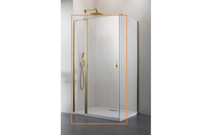 Душові двері NES 6 Brushed Gold KDJ IІ 90L RADAWAY - Зображення 222170784-52ea0.jpg