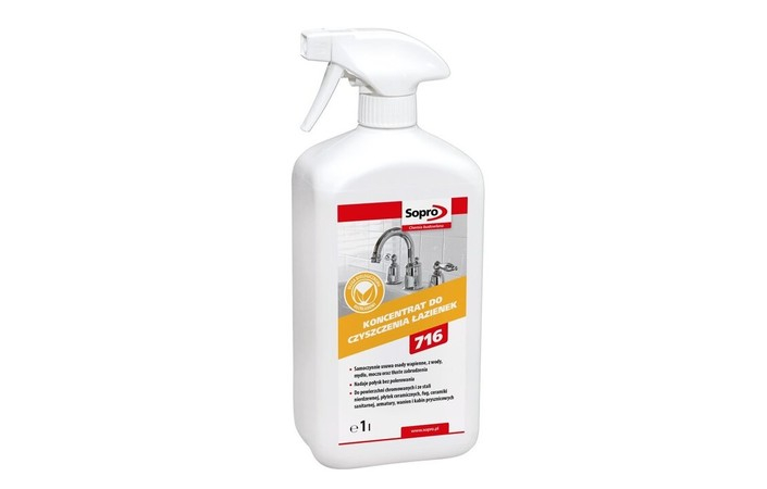 Концентрат для мытья санитарных помещений Sopro SR 716 (1 л) - Зображення 223277-88888.jpg