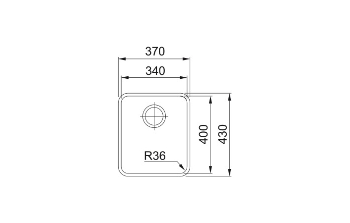 Кухонна мийка Aton ANX 110-34 нержавіюча сталь FRANKE - Зображення 227555202-05c02.jpg