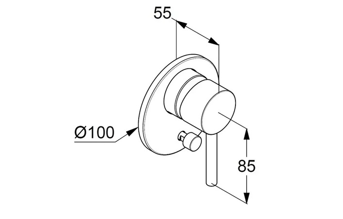 Змішувач Bozz брашований нікель 38716N576 Kludi - Зображення 227555212-4edcc.jpg