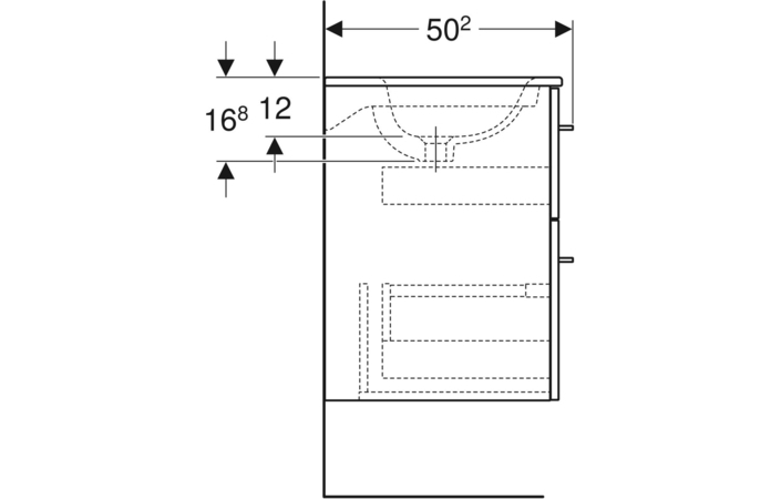 Шафка під умивальник Selnova Square slim rim Горіх темний 501.210.00.1 Geberit - Зображення 229697441-1fb95.jpg