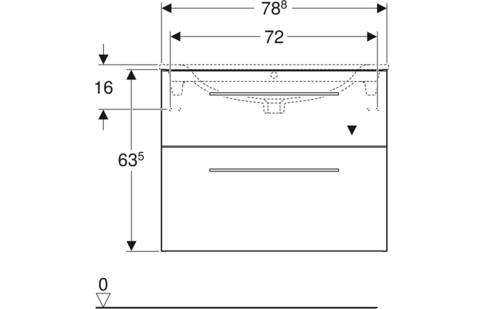 Шафка під умивальник Selnova Square slim rim Горіх темний 501.210.00.1 Geberit - Зображення 229697441-7401c.jpg