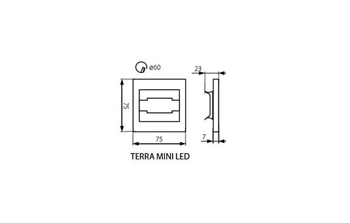 Точечный светильник TERRA MINI LED (23103), Kanlux - Зображення 23103--.jpg