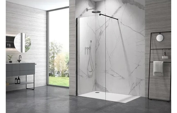 Душова кабіна Ramos Walk-in 120х200 чорний ARMAFORM - Зображення 234627409-cb6f0.jpg