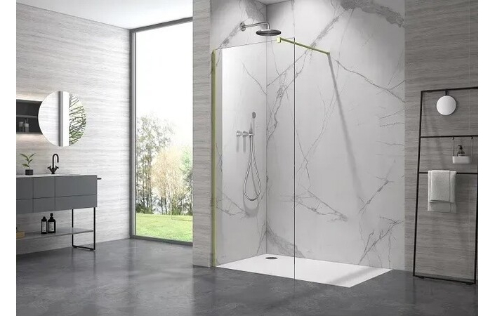 Душова кабіна Ramos Walk-in 90х200 золотий ARMAFORM - Зображення 234627412-10ac8.jpg