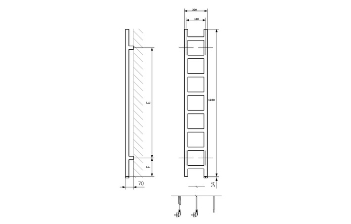 Рушникосушка Easy One 1280x200 Ral 7021 Soft WWEAN128020KR41E8P Terma - Зображення 235200320-eee3c.jpg