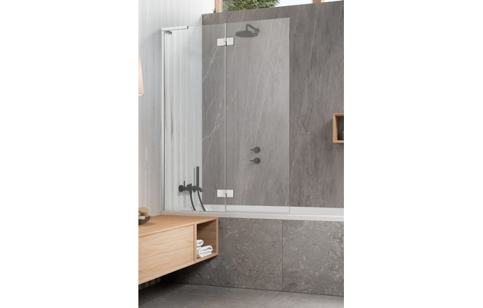 Шторка для ванни Essenza 8 SL Chrome PND II 100 ліва RADAWAY - Зображення 235204321-41dc2.jpg