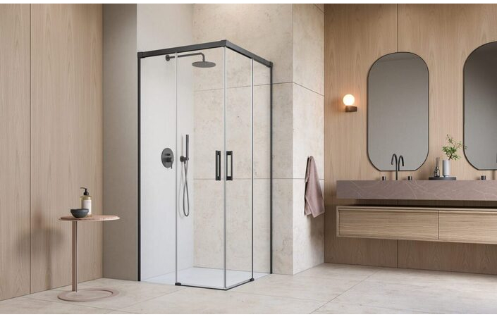 Душова кабіна (половина) Idea 6 Brushed GunMetal KDD 100 ліва RADAWAY - Зображення 236257013-377c6.jpg