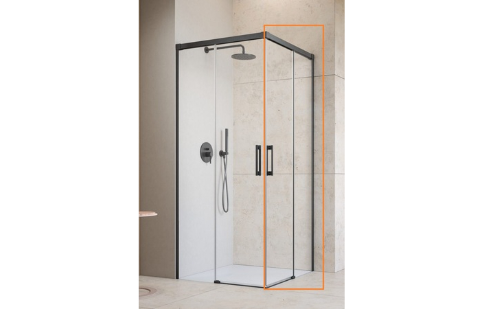 Душова кабіна (половина) Idea 6 Brushed GunMetal KDD 110 права RADAWAY - Зображення 236257014-3f2e1.jpg
