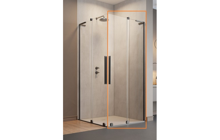 Душова кабіна (половина) Furo SL Brushed GunMetal KDD 110R RADAWAY - Зображення 237307762-4ef3c.jpg