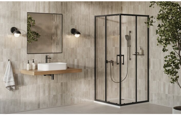 Душова кабіна X-Point Slim XPSRV2 100 чорний Transparent RAVAK - Зображення 237307798-948c7.jpg