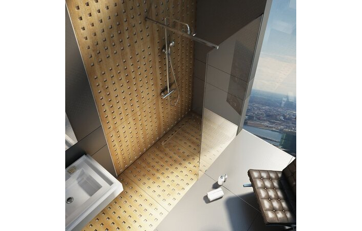 Душова кабіна Walk-In Wall Set Полірований алюмінь 120 Transparent Ravak - Зображення 240980454-964a5.jpg