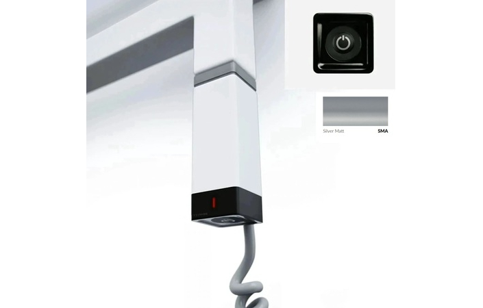 ТЕН прихованого монтажу One K 400W Ral Silver matt Terma - Зображення 242547891-e5029.jpg
