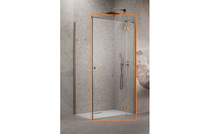 Душові двері Essenza Brushed Copper KDJ 900R RADAWAY - Зображення 246275577-deefd.jpg