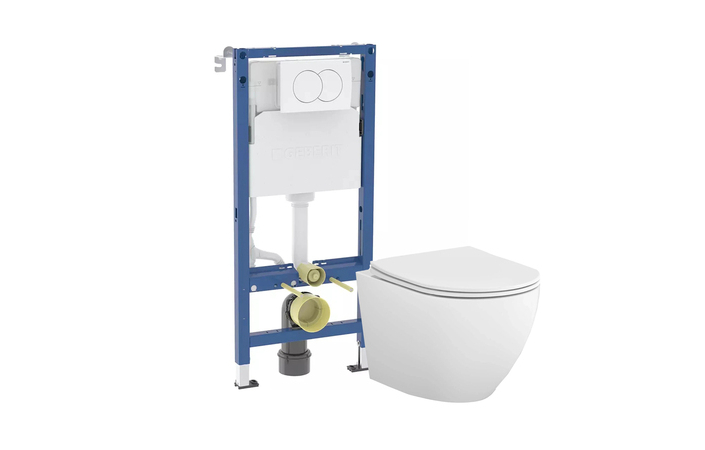 Комплект Інсталяція для унітаза Duofix Delta + Кнопка зливу Delta01 біла + Унітаз із турбозмивом С502 Desse Vortex Cersanit - Зображення 250866347-bfafb.jpg