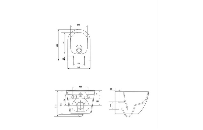 Комплект Інсталяція для унітаза Duofix Delta + Кнопка зливу Delta 50 чорний matt + Унітаз із турбозмивом С502 Desse Vortex Cersanit - Зображення 250866350-1dd42.jpg
