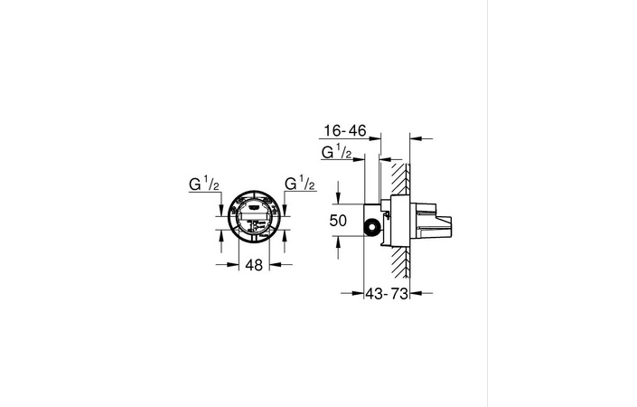 Вбудована частина змішувача 33964001 Grohe - Зображення 250949138-e5580.jpg