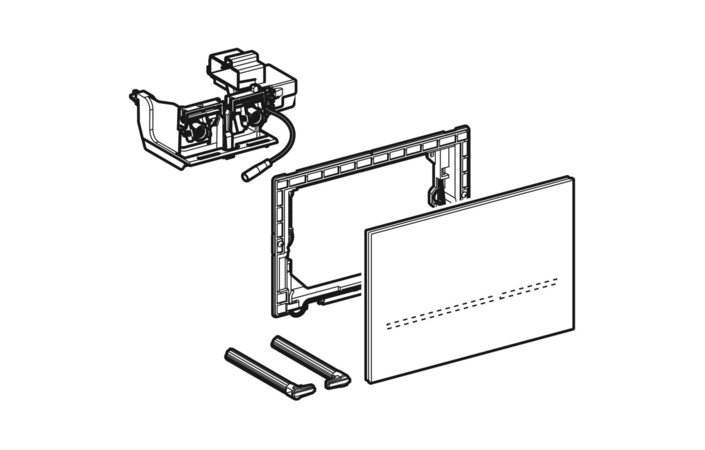 Кнопка зливу електронна Sigma 80 116.090.SG.6 чорний Geberit - Зображення 251777633-0d0ab.jpg
