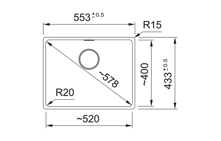 Кухонна мийка Maris MRG 110-52 Сахара FRANKE - Зображення 251777646-a6a40.jpg