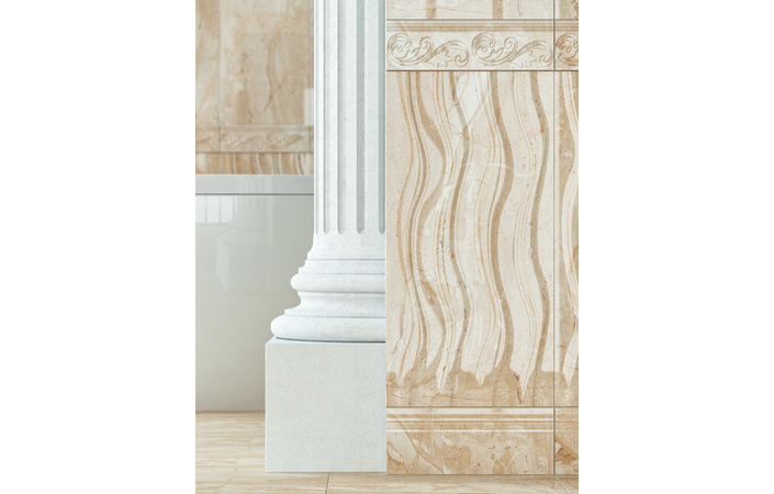 Фриз Petrarca Fusion бежевий 60x300x9 Golden Tile - Зображення 270e3-0918464001532522120.jpg
