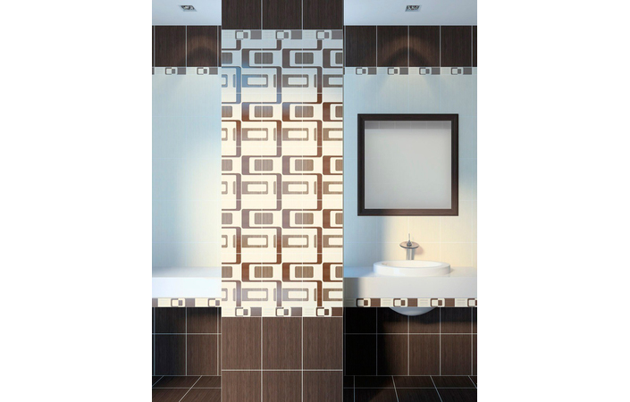 Плитка настенная Velvet коричневый 250x330x7,5 Golden Tile - Зображення 28afe-174174-3.jpg