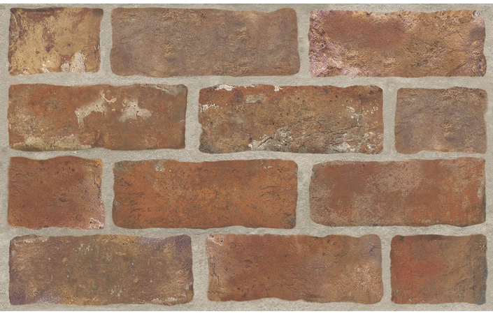 Плитка стінова Loft Brown Brick STR 250x400x8 Paradyz - Зображення 2e0a3-loft_brown_brick_3_250x400.jpg