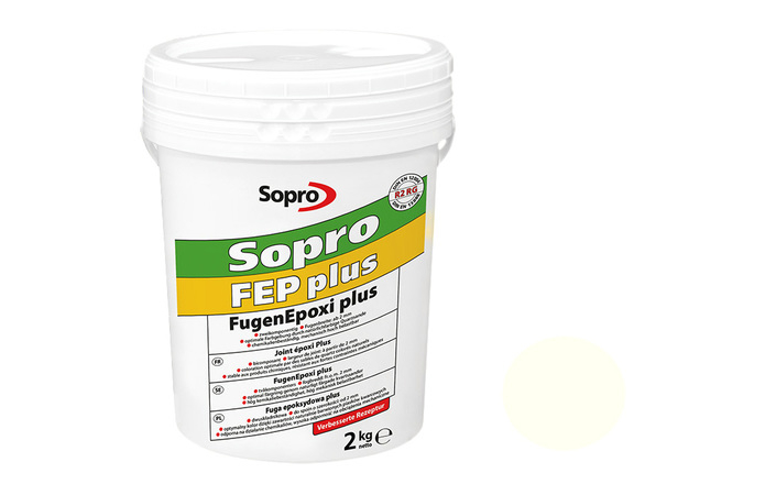 Затирка для швів Sopro FEP plus 1501 біла №10 (2 кг) - Зображення 316414-52710.jpg