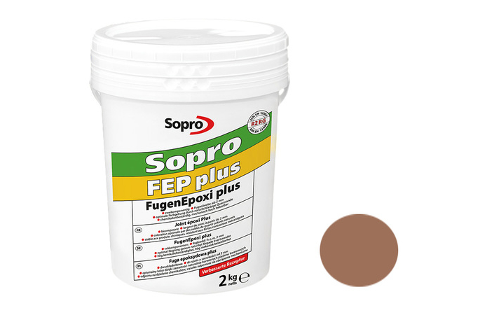 Затирка для швов Sopro FEP plus 1506 коричневая №52 (2 кг) - Зображення 316459-9a115.jpg