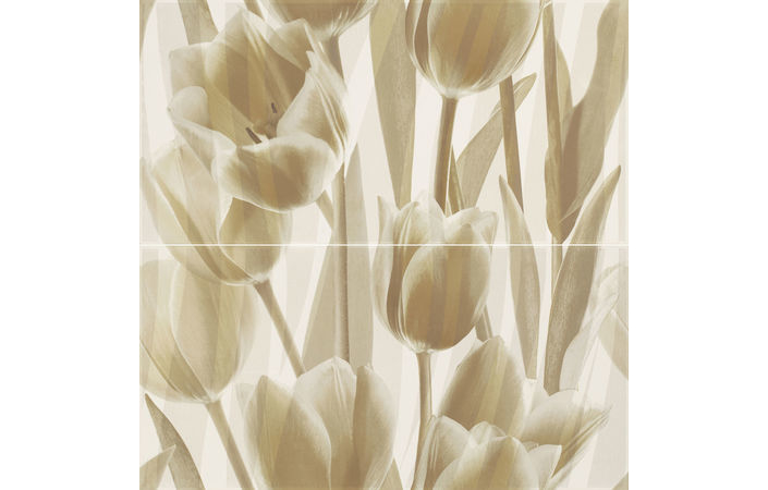 Декор Coraline Panel Tulipany 2х-элементный 300x600x9 Paradyz - Зображення 326e2-paradyz-coraline-panel-tulipany-30x60x2.jpg