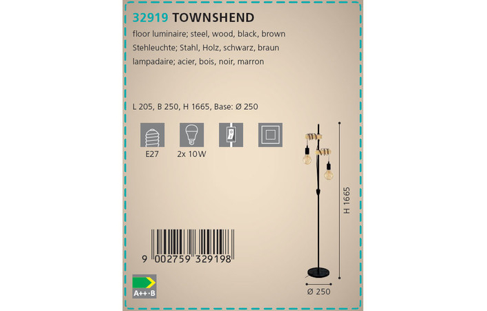 Торшер TOWNSHEND (32919), EGLO - Зображення 32919--.jpg