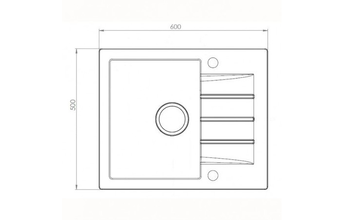 Кухонна мийка Mojito 20 (11A.MO020.910.10-1.101.116.10) Black 10, Axis Group - Зображення 5