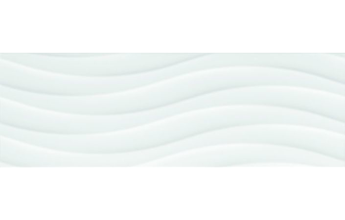 Плитка стінова Java Onda White 250×750 Ceramika Color - Зображення 32db9-java_onda_bianco_25x75.jpg