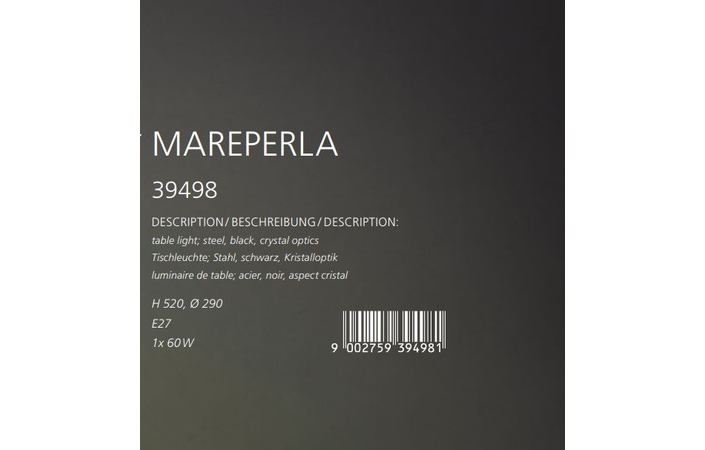 Настільна лампа MAREPERLA (39498), EGLO - Зображення 39498--.jpg