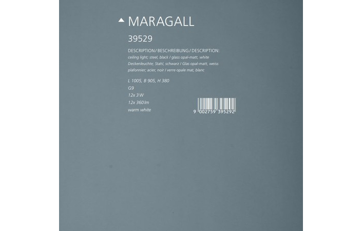Люстра MARAGALL (39529), EGLO - Зображення 39529--.jpg
