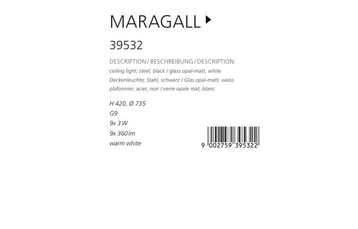Люстра MARAGALL (39532), EGLO - Зображення 39532--.jpg