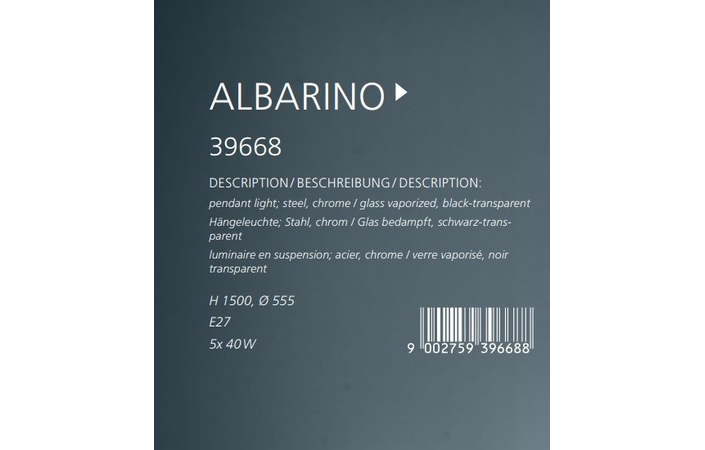 Люстра ALBARINO (39668), EGLO - Зображення 39668--.jpg