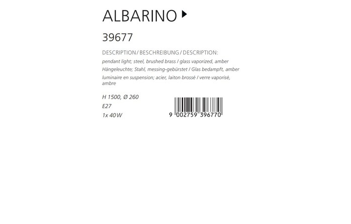 Люстра ALBARINO (39677), EGLO - Зображення 39677--.jpg