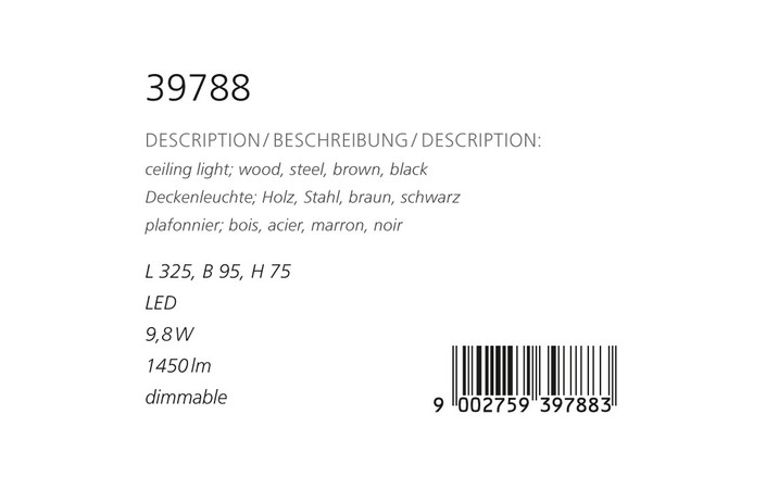 Світильник TERMINI 2 LED (39788), EGLO - Зображення 39788--.jpg