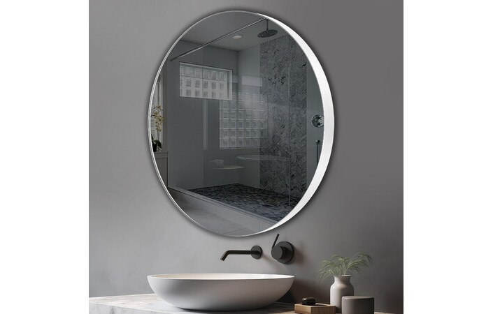 Зеркало Inox R  White 800х800 Juergen Mirror - Зображення 40416664-3fdee.jpg