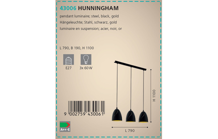 Люстра HUNNINGHAM (43006), EGLO - Зображення 43006--.jpg