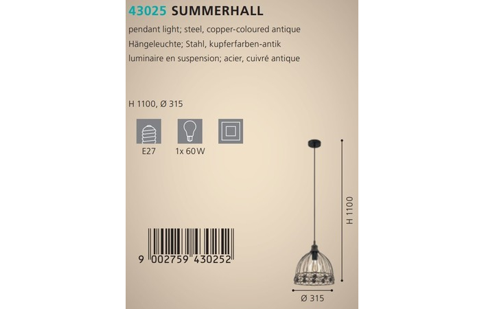 Люстра SUMMERHALL (43025), EGLO - Зображення 43025--.jpg