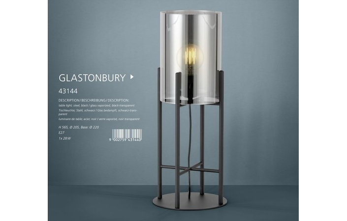 Настольная лампа GLASTONBURY (43144), EGLO - Зображення 43144-.jpg